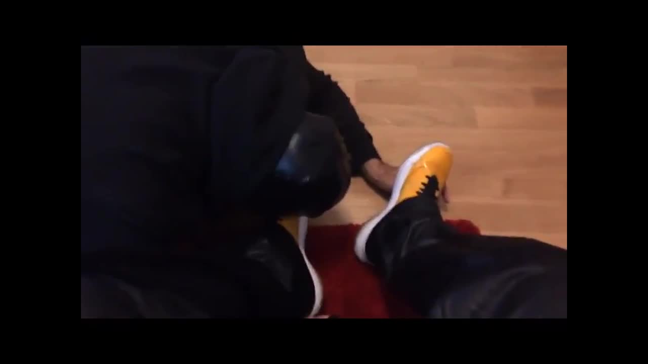 Slave Training 101 - Lick and Clean My Sneakers