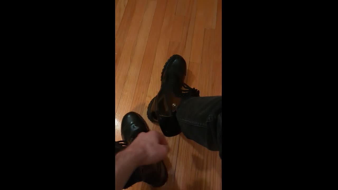 Removing my boots