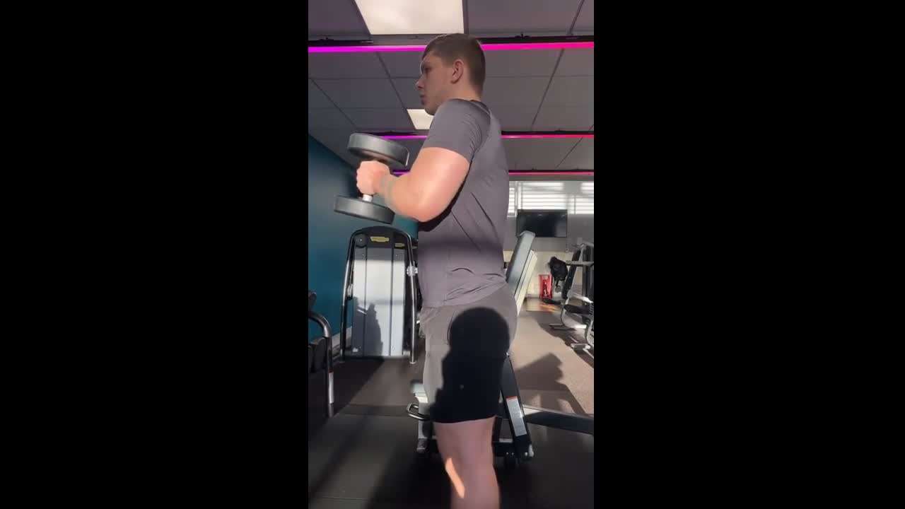 Little workout video for you 