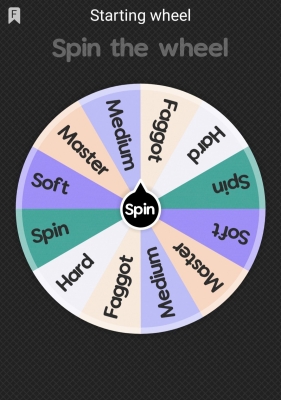 how much? Who will decide & how will it be? Spin the wheel on the site  & get drained; it's fun & hot