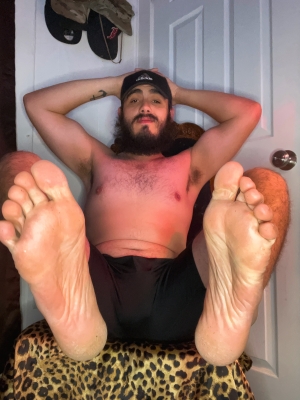 I need two of you to serve my feet