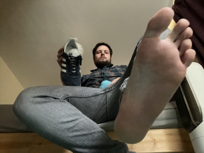 Bulge, shoe or foot. Which one you starting with boy?