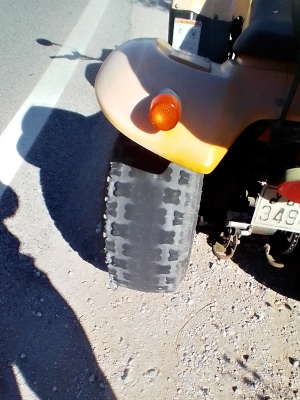 Out with the old in with the new.   https://www.ownedfags.com/reimbursements/747/new-tires-for-quad-bike-that-is-used-for-shopping-and-the-like
